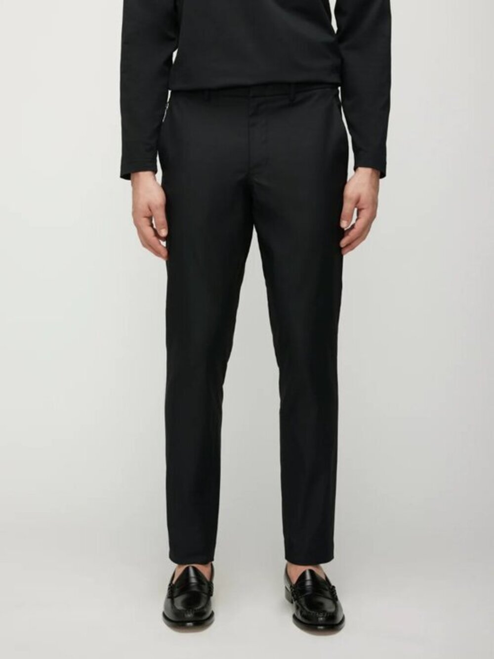 Kit + Ace Women's Commute Slim Fit Pants in Black Size 6